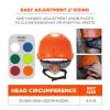 image:imageErgodyne Skullerz 8977 Type 2 Vented Safety Helmet Class C Type II Hard HatOrange