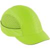 image:imageSafety Bump Cap with LED Brim Lighting Baseball Hat Style Short Brim Ergodyne Skullerz 8960Lime