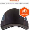 image:imageSafety Bump Cap with LED Brim LightingBlack