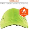 image:imageSafety Bump Cap with LED Brim LightingLime