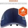 image:imageSafety Bump Cap with LED Brim LightingNavy