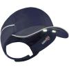 image:imageErgodyne  23339 Lightweight Bump Cap with LED Brim Lighting Baseball Hat Style Long Brim Skullerz 8965NavyNavy
