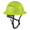 image:imageErgodyne 8964 Full Brim Safety Helmet Type 2 Class C Hard Hat with Chin Strap Adjustable Venting ANSIISEA Z8912014Lime