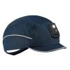 image:imageErgodyne Skullerz 8965Fx Safety Bump Cap Hat with Rechargeable LED Light Micro Brim Length Lightweight Head Protection