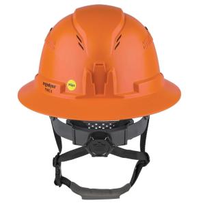 image:imageErgodyne Skullerz 8964MIPS Full Brim Safety Helmet with MIPS Type 2 Class C Hard Hat with Chin StrapOrange