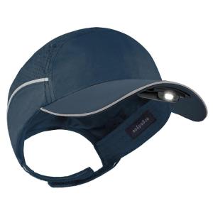image:imageErgodyne Skullerz 8965Fx Safety Bump Cap Hat with Rechargeable LED Light Long Brim Length Lightweight Head Protection