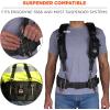 image:imageErgodyne 5557 Padded Tool Belt Tool Tethering Attachment Points Extra Wide 7 inch Padding Use with Suspenders amp HarnessesML