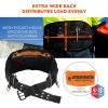 image:imageErgodyne 5557 Padded Tool Belt Tool Tethering Attachment Points Extra Wide 7 inch Padding Use with Suspenders amp HarnessesML
