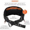image:imageErgodyne 5557 Padded Tool Belt Tool Tethering Attachment Points Extra Wide 7 inch Padding Use with Suspenders amp HarnessesXL2xl