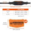 image:imageErgodyne 5558 Padded Tool Belt with Tool Tethering Attachments Extra Wide 7 inch Padding with Pocket for HotCold PacksML