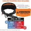 image:imageErgodyne 5558 Padded Tool Belt with Tool Tethering Attachments Extra Wide 7 inch Padding with Pocket for HotCold PacksXSS