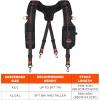image:imageErgodyne 5566 Padded Tool Belt Suspenders Secures and Supports Tool Belts 2 Tool Tethering Attachment Points Adjustable