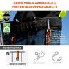 image:imageErgodyne Arsenal 5556 3 inch Padded Tool Belt with Tool Tethering Attachment Points Compatible with Suspenders and HarnessesML
