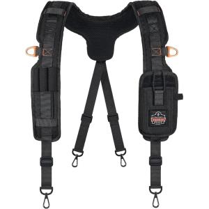 image:imageErgodyne 5566 Padded Tool Belt Suspenders Secures and Supports Tool Belts 2 Tool Tethering Attachment Points Adjustable