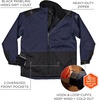 image:imageErgodyne Unisex Nferno 6461 Essential Insulated Freezer JacketNavy